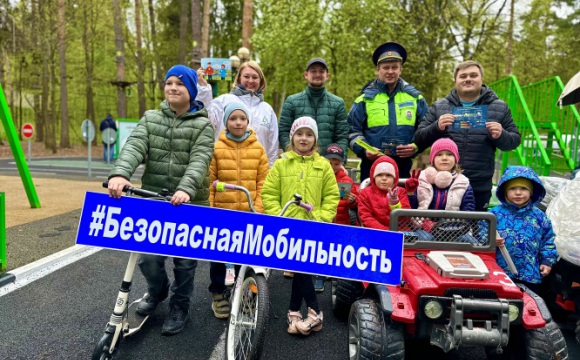Для юных участников дорожного движения провели урок «Безопасная мобильность»