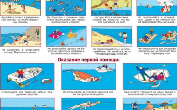 Безопасность на воде в летний период