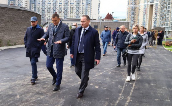 В Красногорске достраивают последний корпус в ЖК «Спасский мост»