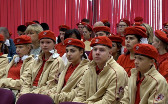 В Красногорске открыли цикл занятий «Школа юнармейца»