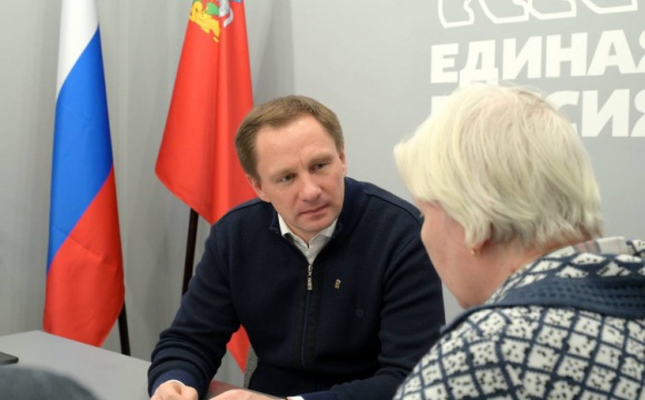 Дмитрий Волков провёл приём граждан в Красногорске