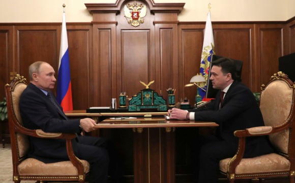 Президент России Владимир Путин провёл рабочую встречу с Андреем Воробьёвым
