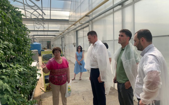 Сенатор Александр Двойных и депутат Мособлдумы Сергей Маликов посетили Федеральный научный центр овощеводства
