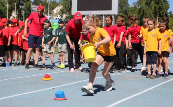 Свыше 600 дошкольников Красногорска приняли участие в спортивном фестивале