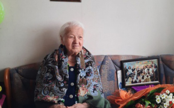 Жительнице Красногорска исполнилось 105 лет!