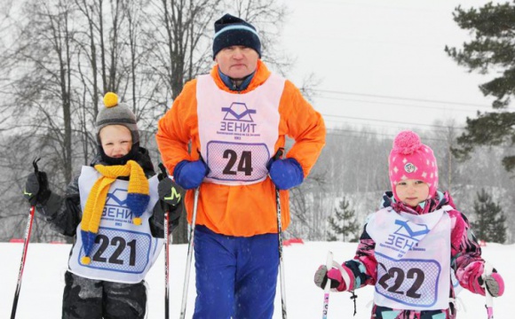 Работники КМЗ приняли участие в лыжном празднике