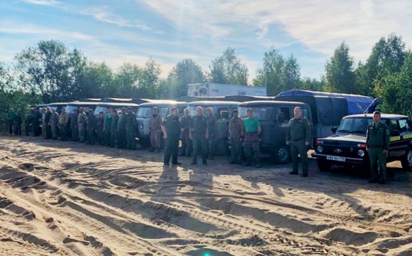 Комитет лесного хозяйства Московской области наращивает группировку сил и средств для тушения пожаров в Рязанской области