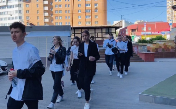 Красногорские школьники сдают ЕГЭ по русскому