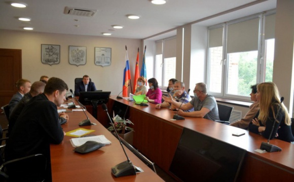 В администрации Красногорска обсудили вопросы незаконно возведенного жилого помещения