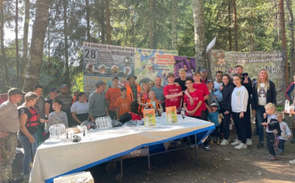Волонтеры Красногорска очистили Истринское водохранилище
