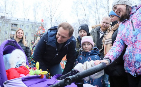 Глава городского округа Красногорск совершил рабочую поездку в микрорайон СГШ