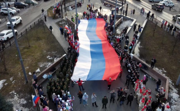 В Красногорске прошла патриотическая акция «Я В ДЕЛЕ»