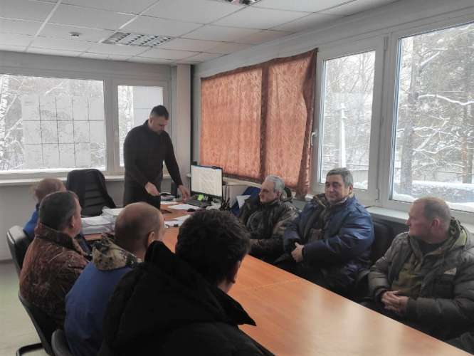В Виноградовском-Егорьевском филиале «Центрлесхоза» начата подготовка личного состава к пожароопасному сезону 2021 года