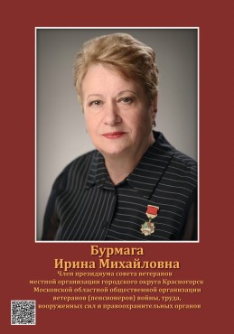 Бурмага Ирина Михайловна