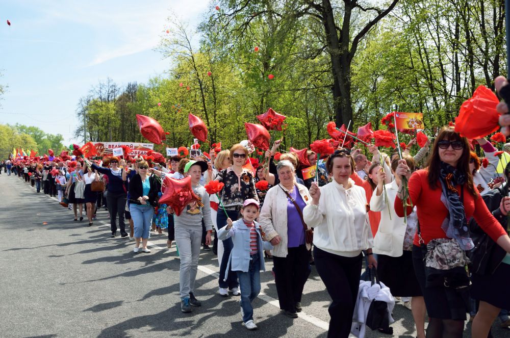Более двух тысяч красногорцев приняли участие в «Параде Победы»