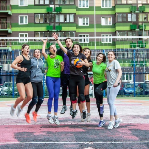 В Красногорске прошел турнир по дворовому волейболу
