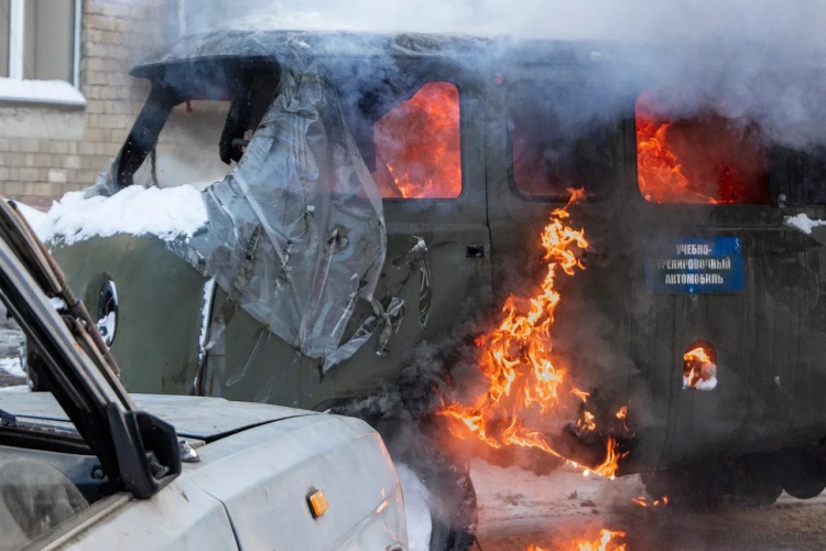 Пожарно-тактические учения прошли в Красногорске