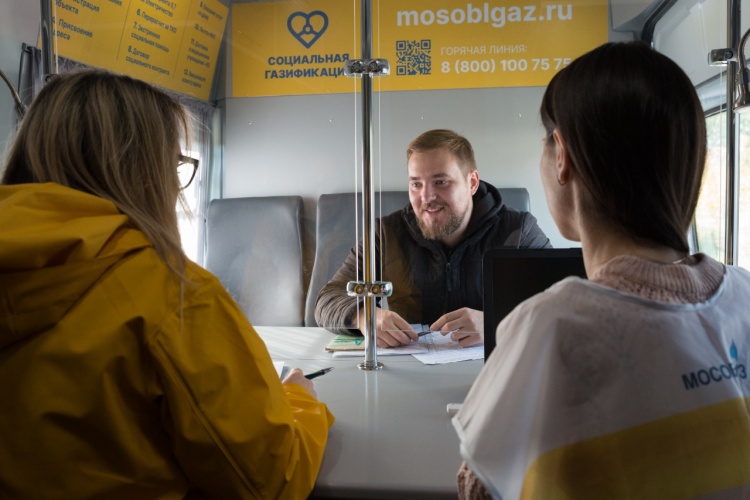 Жители Красногорска могут посетить мобильные офисы Мособлгаза