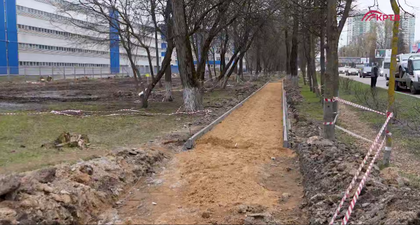 В городском округе Красногорск продолжаются работы по благоустройству