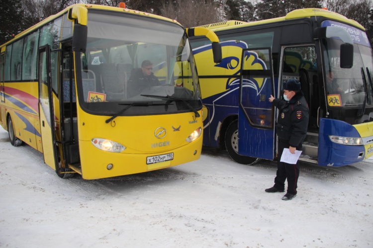 Контроль за пассажирскими перевозками в рамках профилактического мероприятия «Автобус»