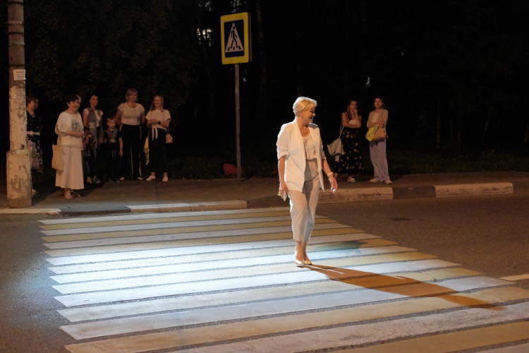 В Красногорске появилась интеллектуальная система светового сопровождения пешеходов