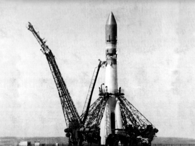 Кадры старта ракеты-носителя «Восток» сняты на красногорскую оптику