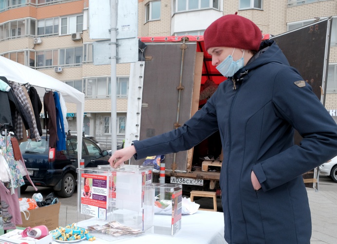 Благотворительная ярмарка в поддержку Саши Веселова прошла в Красногорске