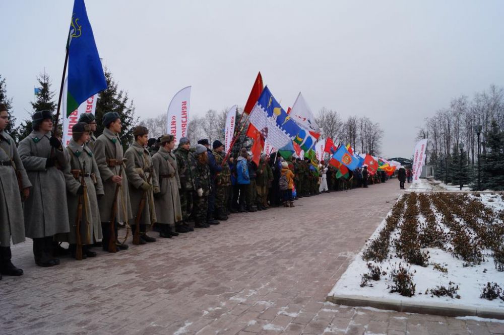 Более 600 человек приняли участие в закрытии Московской областной «Вахты Памяти-2014»