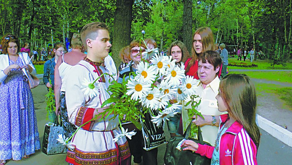 Ромашки и шары