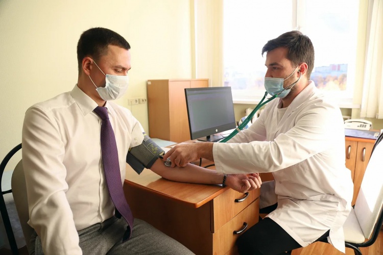 Всеволод Волосевич сделал прививку от гриппа