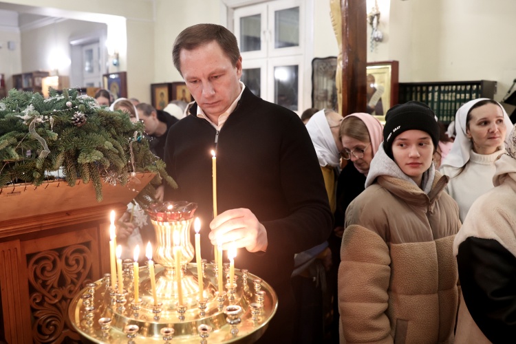 Глава Красногорска принял участие в Рождественском богослужении