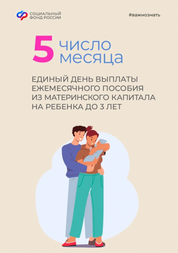 Ежемесячную выплату из материнского капитала получают 21,2 тысячи семей Московского региона