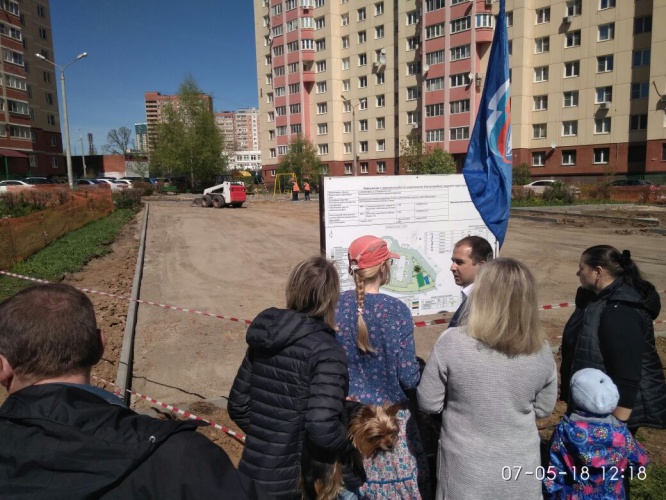 В Красногорске продолжается комплексное благоустройство дворовых территорий