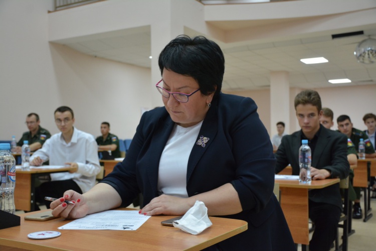 Глава Красногорска приняла участие в акции «Диктант победы»