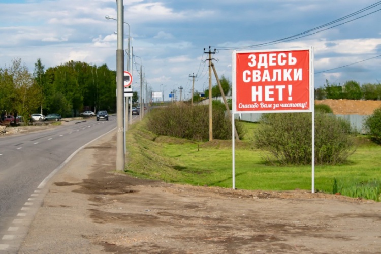 С начала года в Красногорске ликвидировано 24 несанкционированные свалки