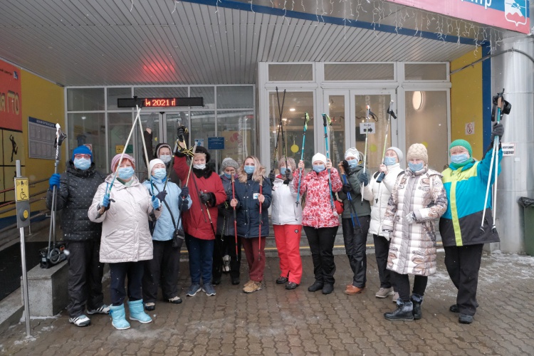 В Красногорске возобновились занятия на свежем воздухе для пенсионеров