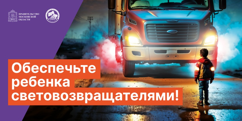 Сотрудники Госавтоинспекции г.о. Красногорск, рекомендуют пешеходам носить светоотражающие элементы