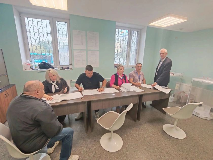 Водоканал - не только в работе, но и на избирательных участках