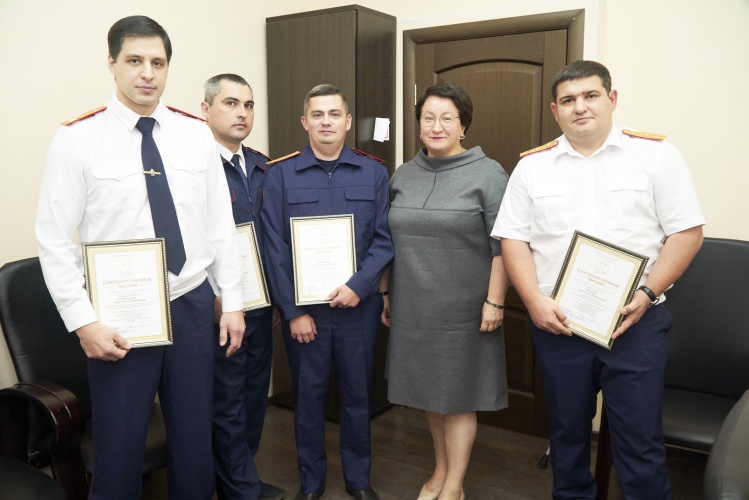 Эльмира Хаймурзина поздравила следователей Красногорска с профессиональным праздником