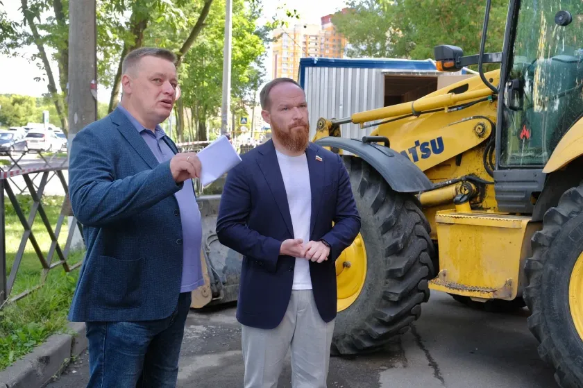Ремонт стилобата в Красногорске: работы в активной фазе  