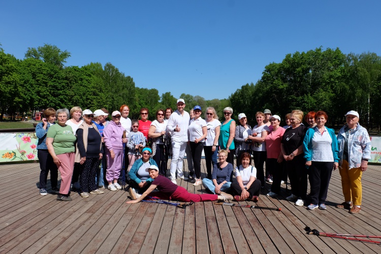В Красногорске прошел марафон «150 приседаний»