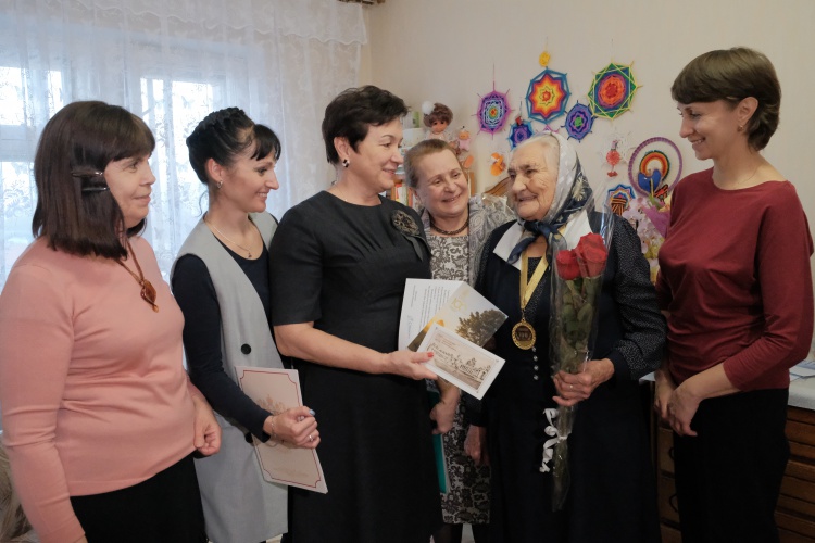 Жительница Красногорска празднует столетний юбилей