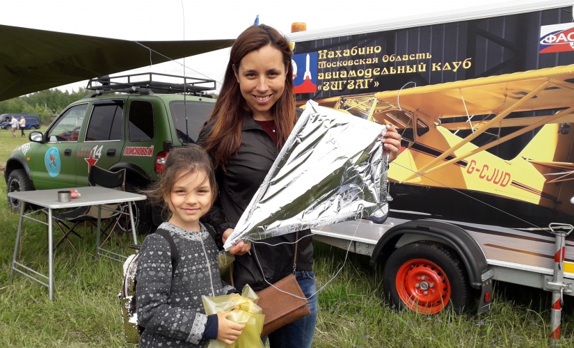 Красногорские авиамоделисты приняли участие в фестивале "Небо"