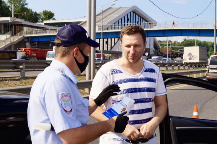 «Ноль алкоголь» в Красногорске продолжаются проверки водителей