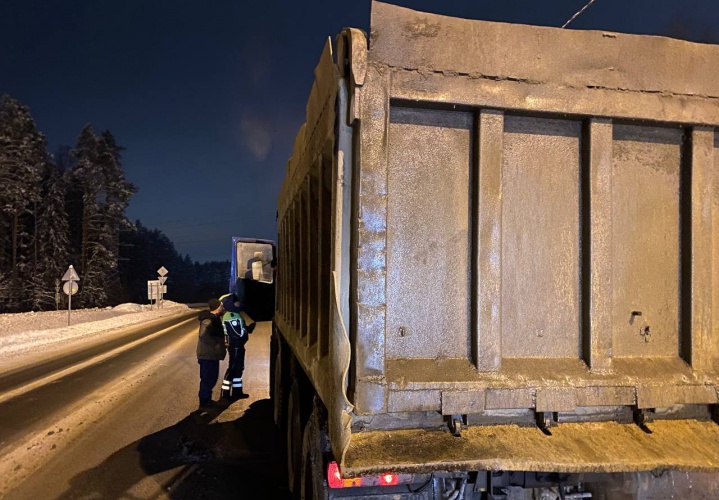 С отметкой плюс: в Красногорске не выявили недобросовестных перевозчиков отходов строительства в ночное время