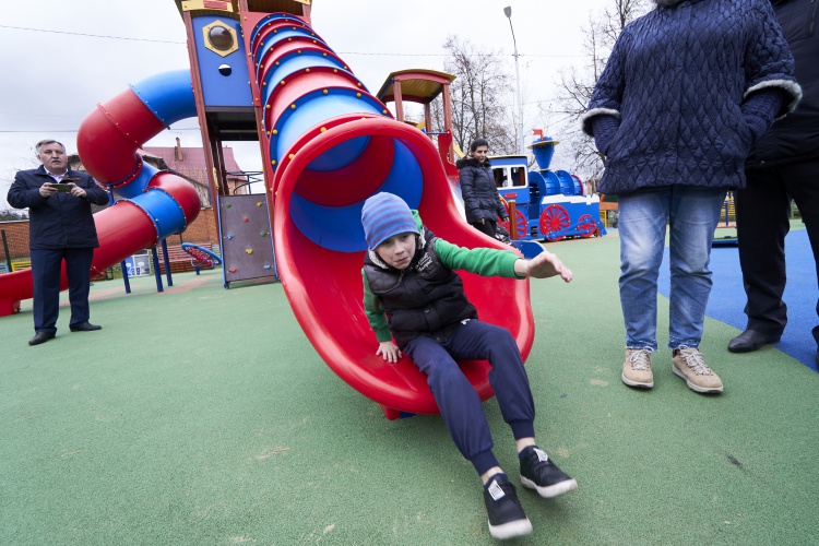 В 2021 году в Красногорске появятся пять новых детских игровых площадок