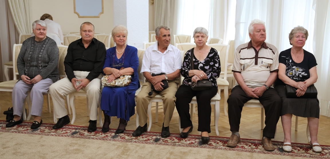 Юбилеи супружеской жизни отпраздновали в Красногорском районе