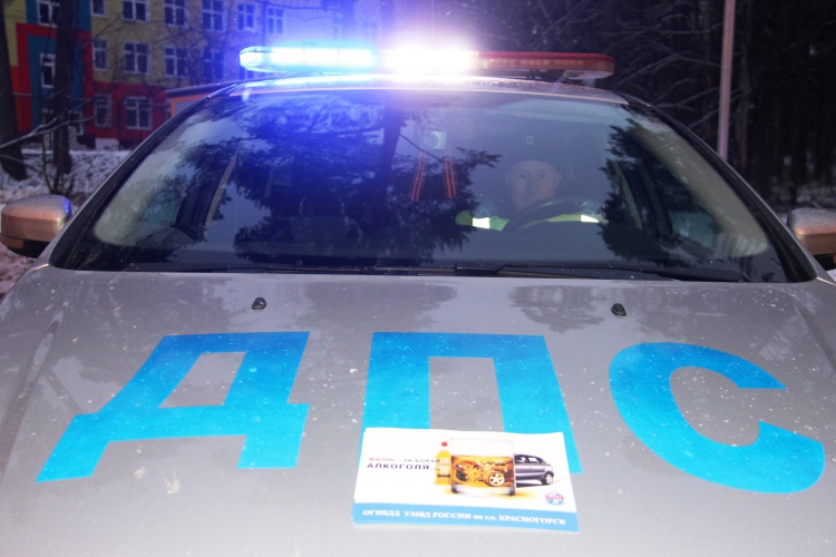 В январе продолжится проведение проверок водителей на территории Красногорска
