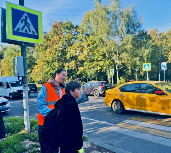 Родительский патруль на страже безопасности юных участников дорожного движения