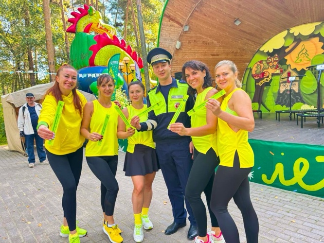 СПОРТИВНУЮ АКЦИЮ «ЗАРЯДКА СО СТРАЖЕМ ПОРЯДКА» ПРОВЕЛИ В ПОДМОСКОВНОМ КРАСНОГОРСКЕ
